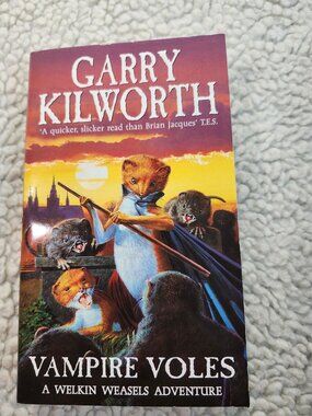 Garry Kilworth Vampire Voles Paperback Corgi Books 2002 Welkin Weasels Adventure